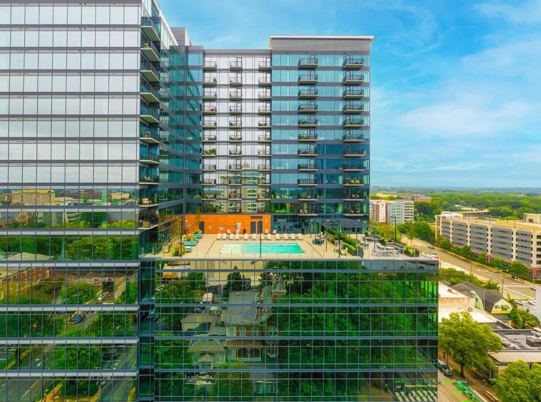 High-Rise Apt Raleigh Free Parking & Sunset View 1 المظهر الخارجي الصورة